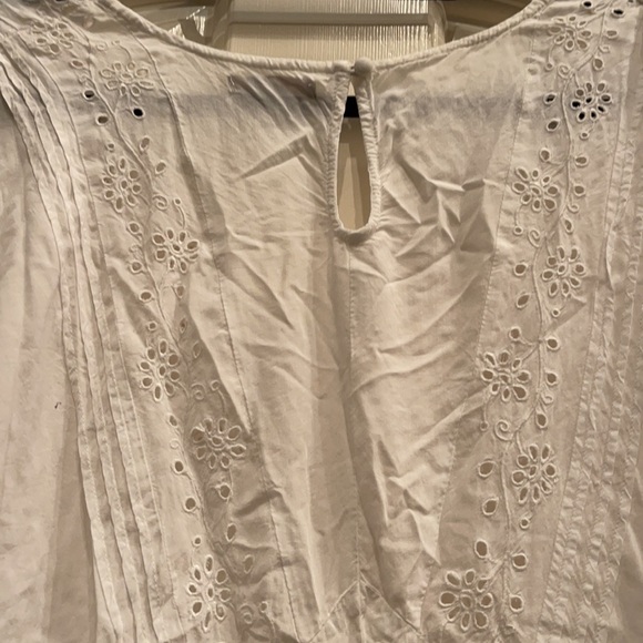 White Amuse Society Short Romper- Size Large - Picture 9 of 13